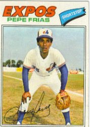 1977 Topps Baseball Cards      199     Pepe Frias